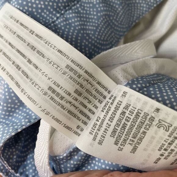 Abercrombie & Fitch Men’s Snap Zip Swim Shorts Trunks Lined Blue S - Picture 8 of 8